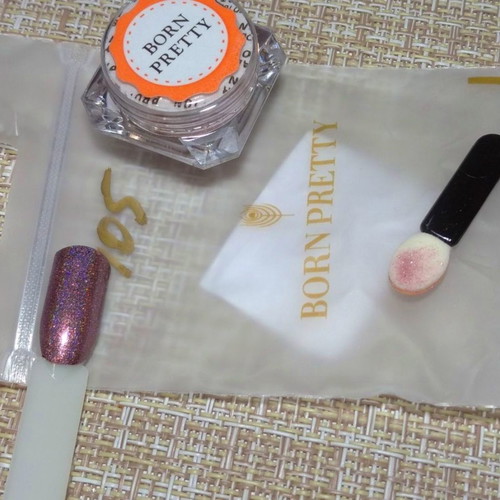 Born Pretty No - 105 Magic Powder Mirror Effect Nail Powder for Manicure and Pedicure new