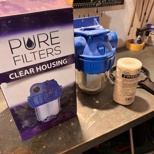 Water filter set with 2 replacements new
