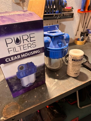 Water filter set with 2 replacements new
