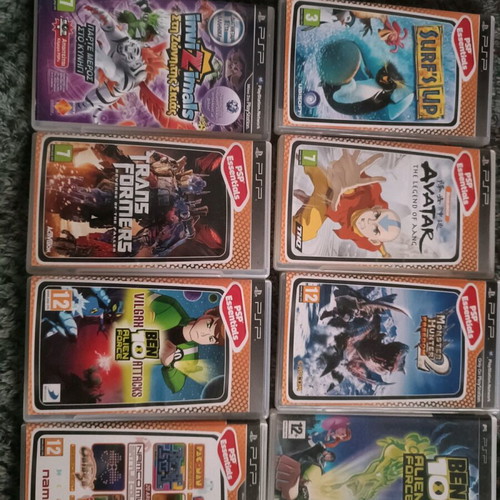 PSP games like new