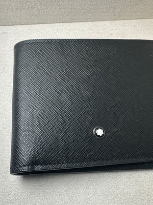 Montblanc Sartorial Wallet black Saffiano leather MB130315