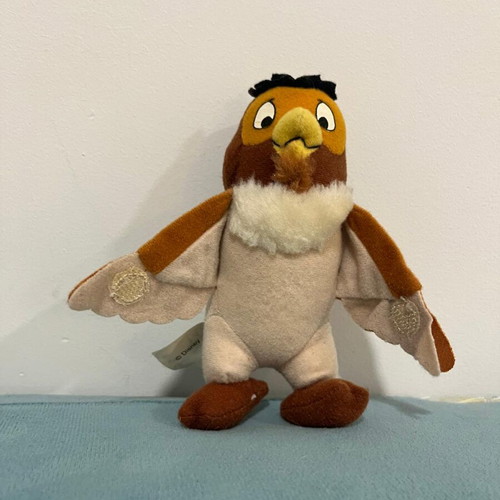 Winnie the Pooh plush owl toy from 1999, used