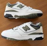 New Balance 550 sneakers unisex size 42 like new white/olive