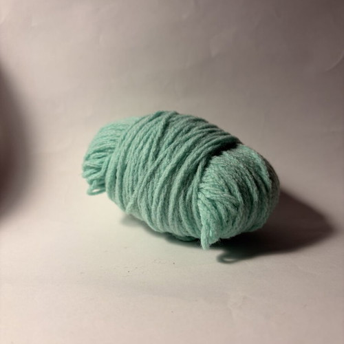 Turquoise knitting yarn