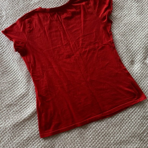 Short-sleeve shirt red like new, size M