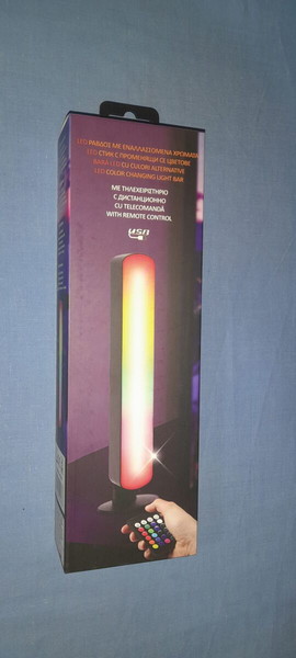 LED ΡΑΒΔΟΣ ΜΕ ΕΝΑΛΛΑΣΣΟΜΕΝΑ ΧΡΩΜΑΤΑ