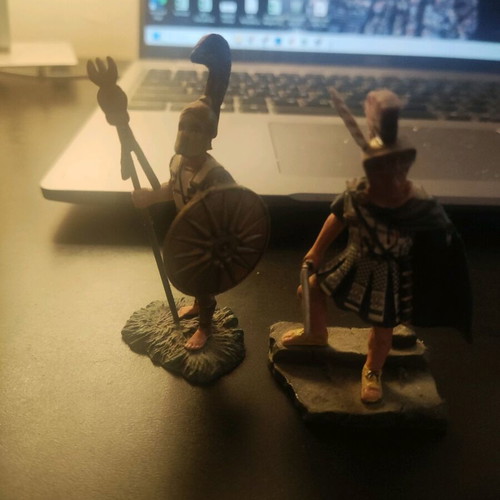 Deagostini Alexander the Great and Macedonian Hoplite figures used
