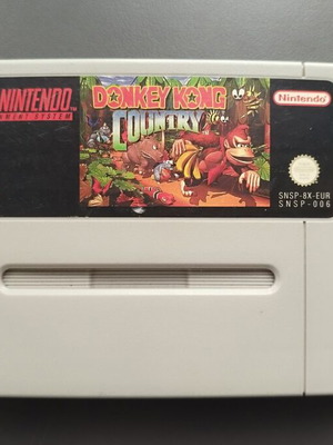 Nintendo SNES Donkey Kong Country παιχνίδι μεταχειρισμένο