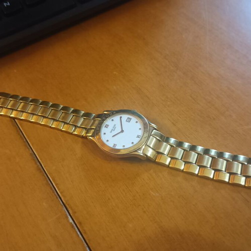 Favre Leuba FL wristwatch 1992 like new, gold color