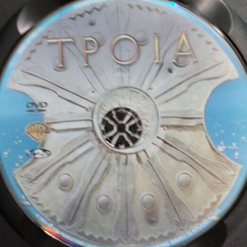 Troy DVD new, adventure drama with Greek subtitles