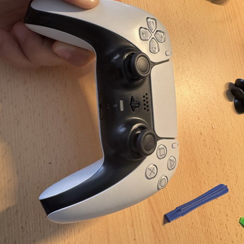DualSense PS5 TMR joysticks KS Silver