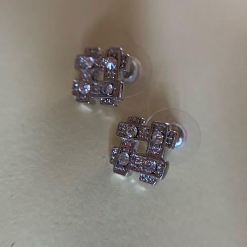 Silver earrings new