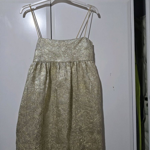 Gold Dress Oysho new, size S