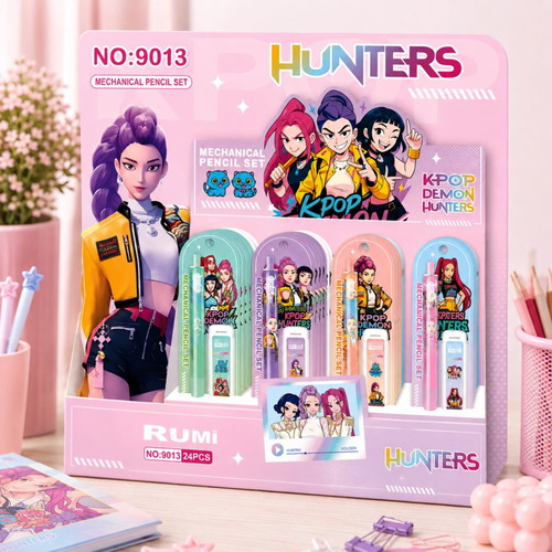 Mechanical pencils K-Pop Hunters display of 24, new