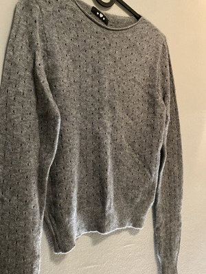 Skirt and blouse set like new, gray and brown, Small