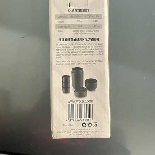 Wacaco Minipresso Kit like new