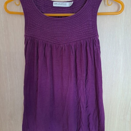 Zara women's summer blouse like new, size M, red