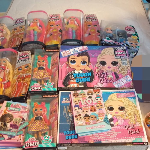 LOL OMG Dolls Collection New, Complete Set