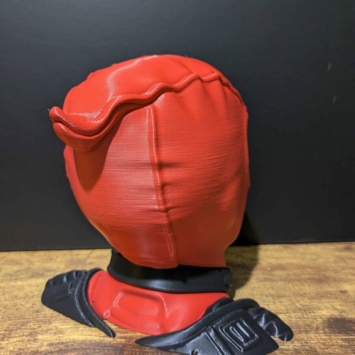 DeadPool bust 3D printed with PLA, new, height 15 cm