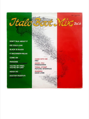 Italo Boot Mix Vol. 6 12" Vinyl LP, 1986, ZYX Records