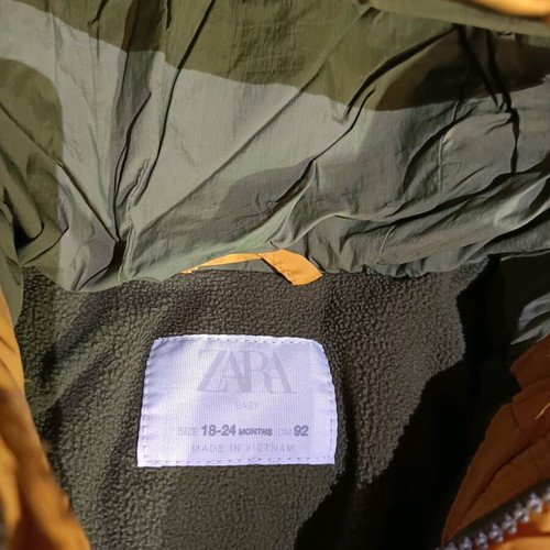 Zara children's yellow jacket size 92