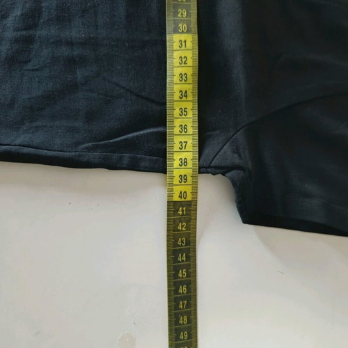 Piazza Italia black cotton t-shirt staff like new, size S