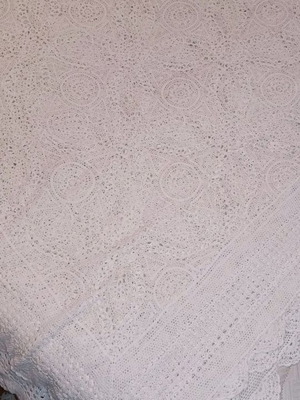 Knitted blanket new, dimensions 2.3x2.0