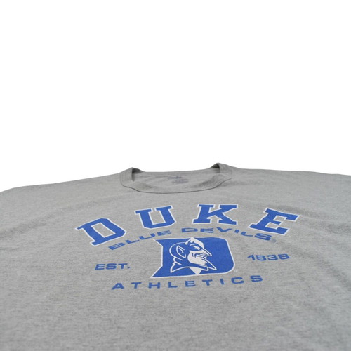Russel Athletic DUKE Blue Devils T-shirt used, size XXL, gray