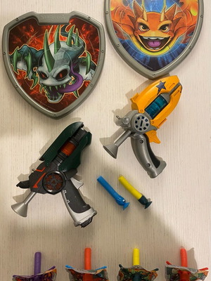 Slugterra Blaster set μεταχειρισμένο με φθορές