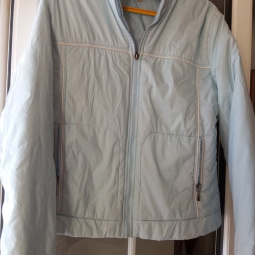 Coat used, light color fading, size L 40 12