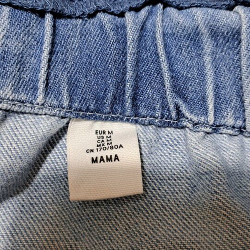 Maternity shorts H&M mama size M like new, blue