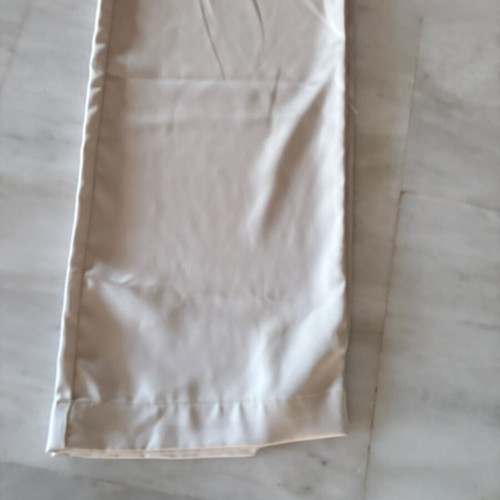 Mango satin pants sand color like new, size medium