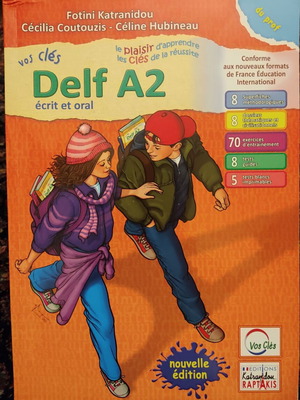 Vos clés Delf A2 écrit et oral νέα έκδοση, βιβλίο καθηγητή σαν καινούργιο