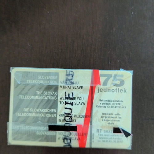 Slovakia phone card new, 30,000 copies