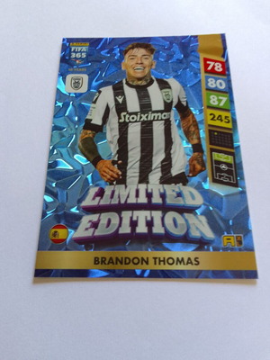 Panini FIFA 365 2024-2025 Adrenalyn XL LE174 Brandon Thomas Limited Edition new