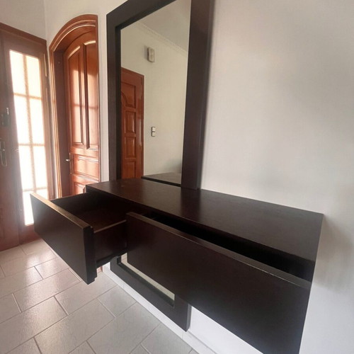 Join mirror made of solid walnut wood, like new