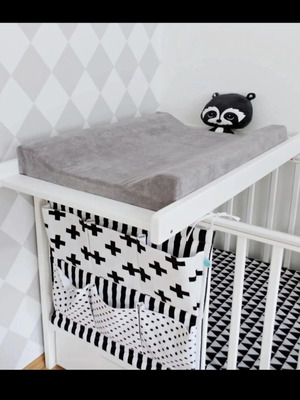 Wooden changing table like new with removable insert