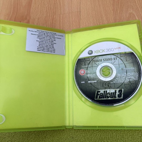Fallout 3 Xbox 360 game