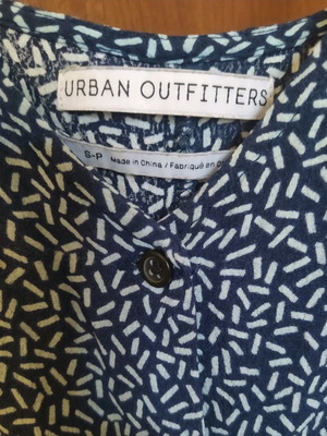 Urban Outfitters καλοκαιρινό φόρεμα με ρυθμιζόμενες τιράντες, μέγεθος S