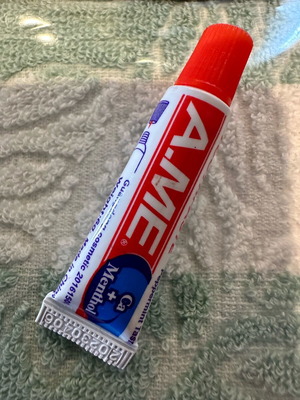 Travel toothpaste 6 grams sealed new
