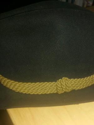 Men's crab hat 70s felt German brand used