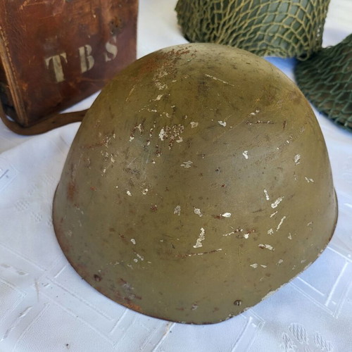 Greek helmet used from 1940 with original interior
