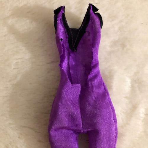 Clawdeen Wolf jumpsuit and belt Monster High used