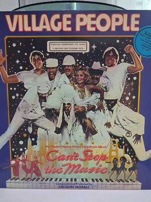 Village People Can't Stop The Music vinyl LP album