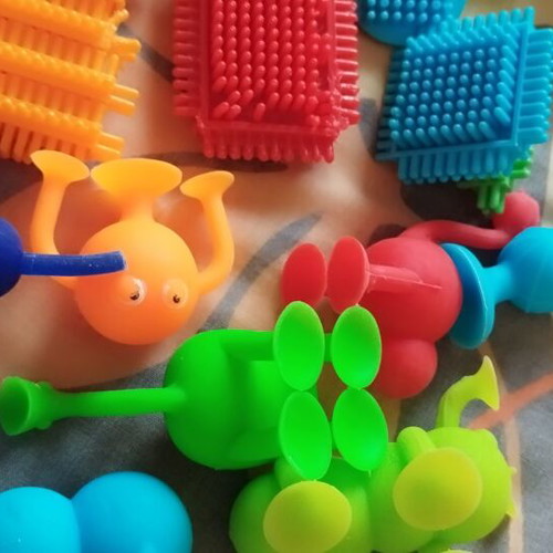 Building blocks used, assorted set
