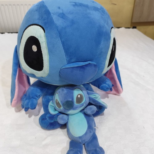 Stitch plush toys used, jumbo and small, Disney characters