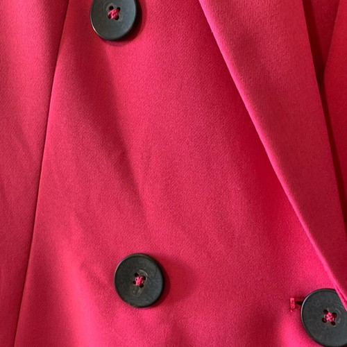 Stradivarius fuchsia blazer dress shirt long size S like new