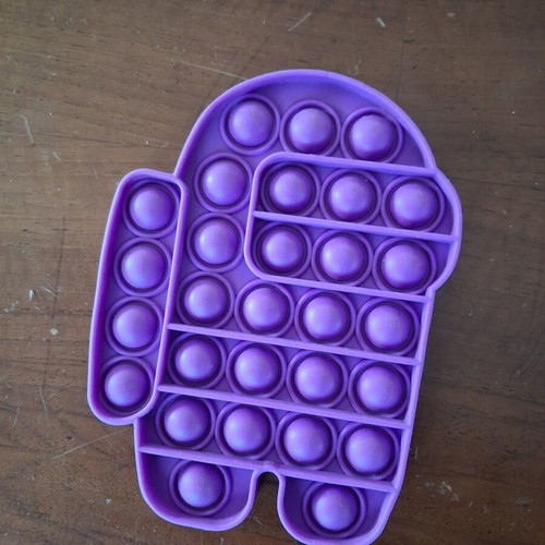 Pop It Fidget Toy set of 8, like new silicone stress relief