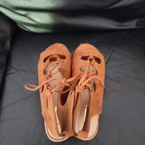 Primark brown sandals size 39 brand new