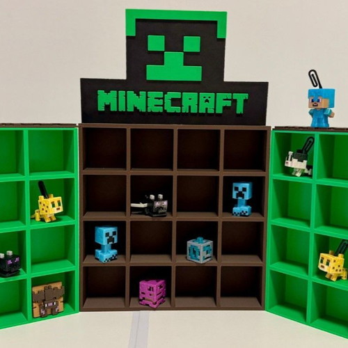 Large Minecraft kinder joy display stand new